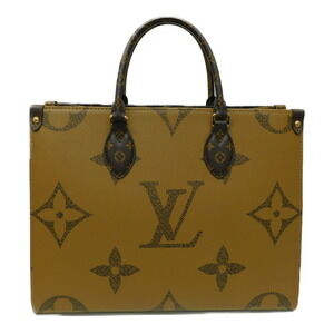Louis Vuitton Tote the Monogram Brown Bag On Reverse Go Giant